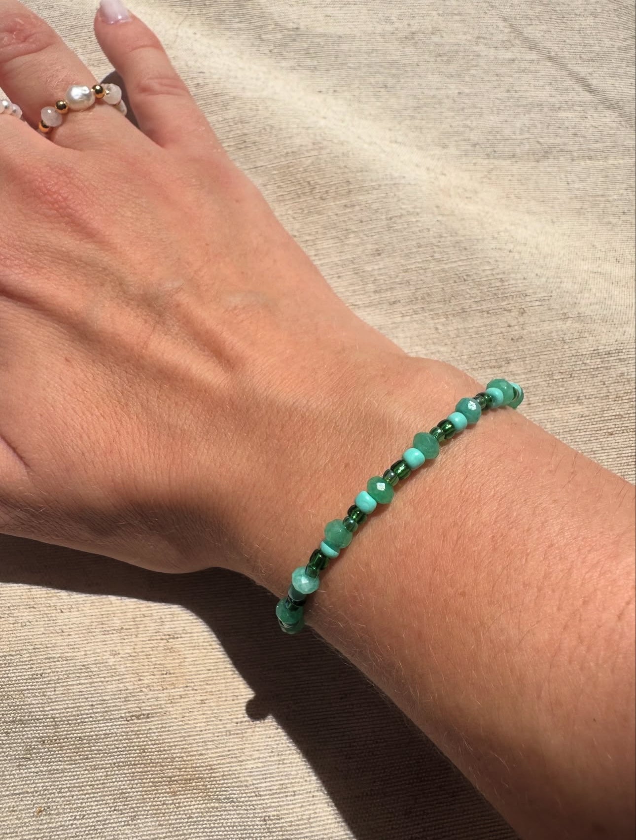 Pulsera celestia verde