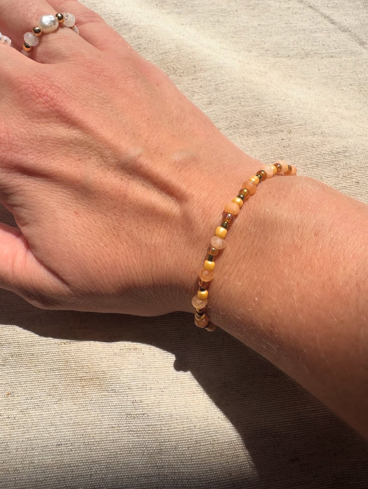 Pulsera Celestia tonos Dorados