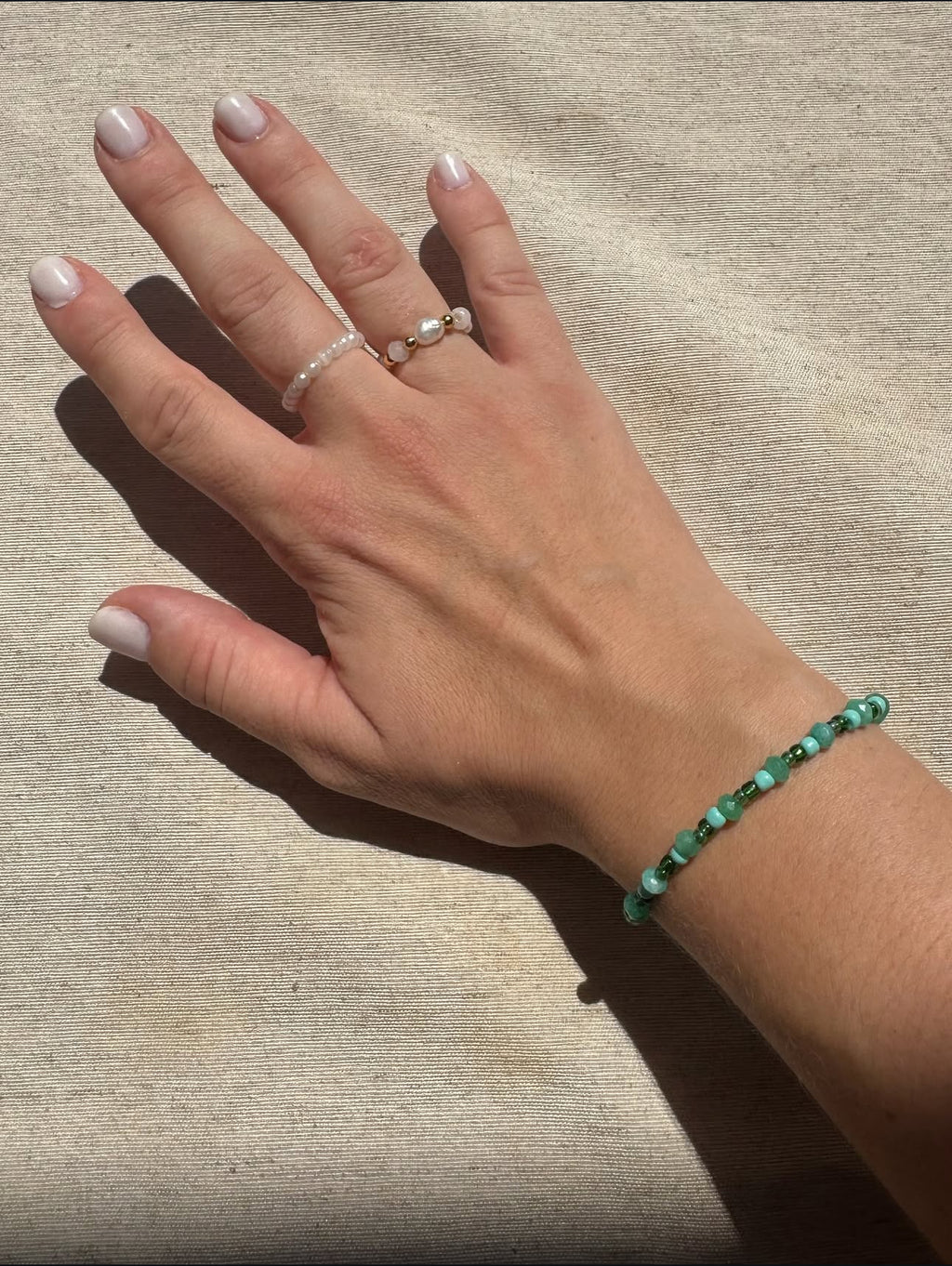 Pulsera celestia verde