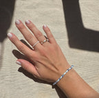 Pulsera Celestia en Azul Celeste